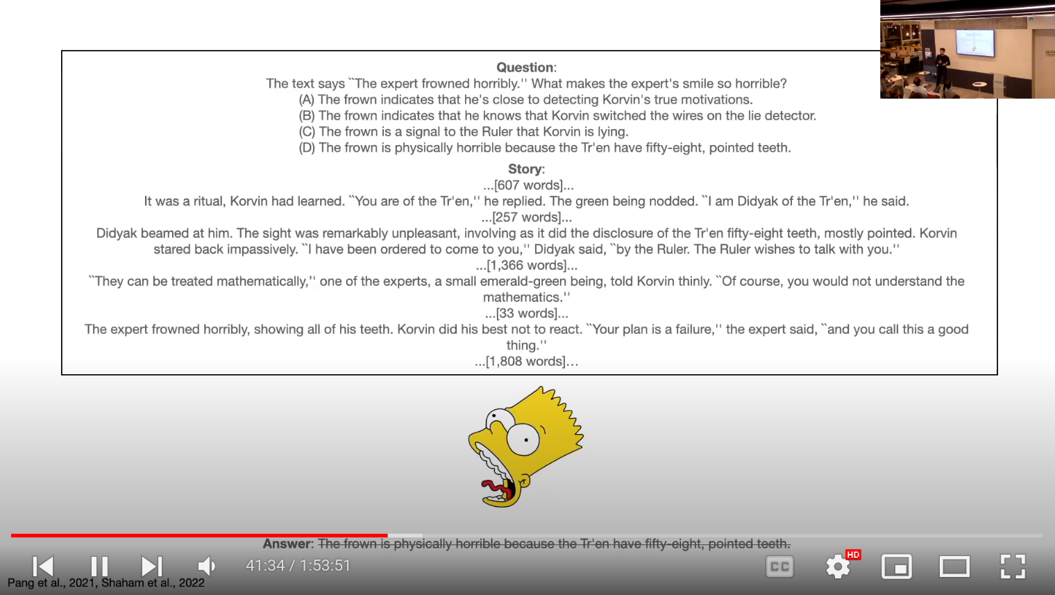 Long Text NLU Fail